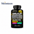 Shilajit + Ashwagandha + Rhodiola Rosea + Panax Ginseng